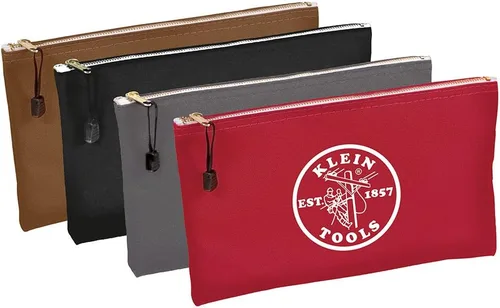 Vista 5 de Klein Tools Mochila de herramientas y bolsa de herramientas con cremallera, paquete de 4