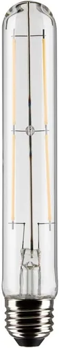 Vista 3 de Satco Bombilla LED E26 de 8 W, 3000 K, clasificación de 15000 horas, regulable
