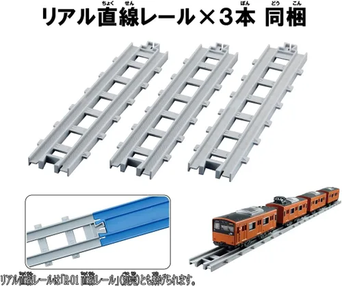 Vista 6 de Takara Tomy Plarail Real Class 201 Series Tren de cercanías (JR West Japan Orange)