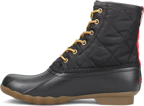 Vista 4 de Sperry Botas de lluvia Saltwater Duck para hombre Negro