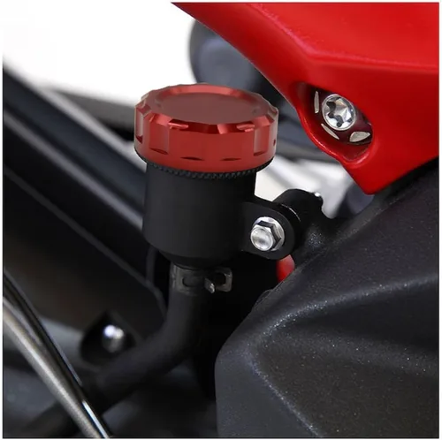 Vista 3 de Tapa protectora para Yamaha MT07 MT-07 FZ 07 FZ-07 MT 07 2014 2015 2016 2017 Accesorios de motocicleta CNC tapa de depósito de líquido de frenos