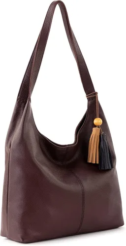 Vista 2 de The Sak Huntley Hobo de cuero caoba Mahogany