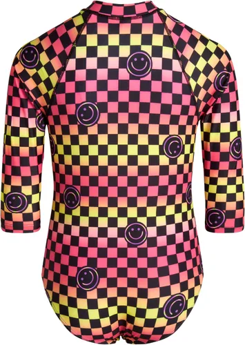 Vista 4 de Limited Too Traje de baño de manga larga UPF 50+ con protección solar y arena para niñas (7-16)