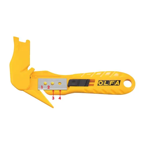 Vista 2 de OLFA SK10 1096854 SK-10 - Cuchillo de seguridad con hoja oculta (paquete de 6)