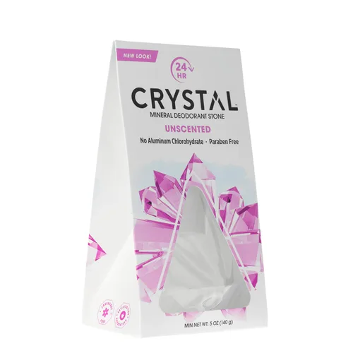 Vista 2 de Crystal Body Desodorante Body Rock, sin perfume, sin parabenos, 5 onzas (paquete de 1)