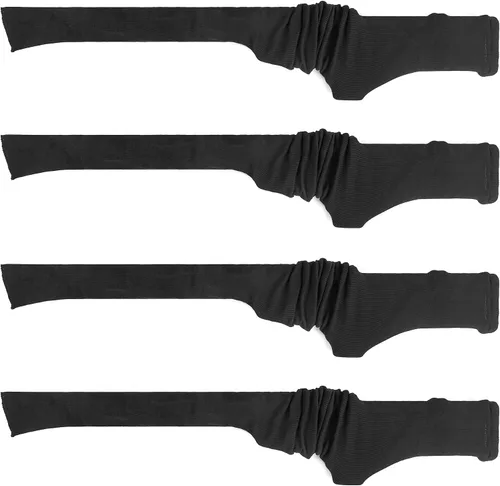 Vista 9 de GUGULUZA Paquete de 4 calcetines gruesos para rifle y escopetas con o sin mira, tratados con silicona, cierre de cordón, 52 pulgadas
