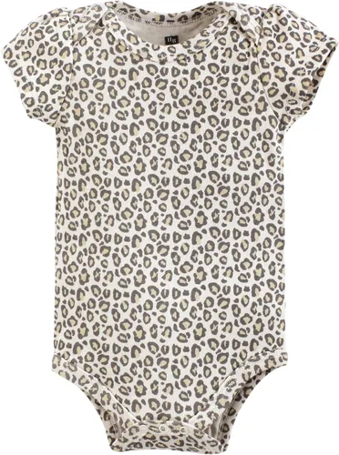 Vista 325 de Hudson Baby baby-girls Cotton Bodysuits 3-pack