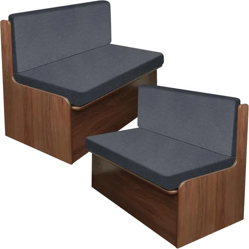 Vista 46 de Fundas de cojín tipo cuero para sofá, juego de fundas protectoras de muebles para sillón seccional, sofá biplaza de tela de elastano elástica