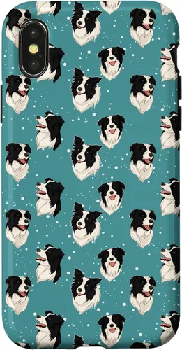 Vista 4 de Funda para iPhone 15 Border Collie con diseño de amante de perros, dueño de perros Border Collie