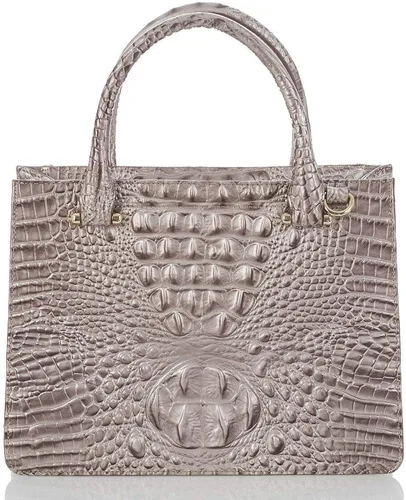 Vista 3 de BRAHMIN Bolso pequeño Camille Beige Lamballe, Marrón