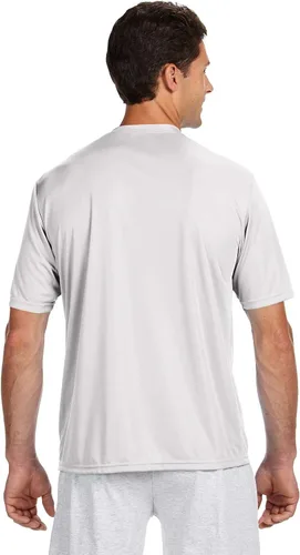 Vista 2 de Camisa de manga corta para hombre, tamaño A4
