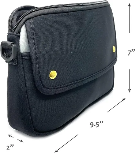 Vista 5 de allydrew Bolsa impermeable para bicicleta, bolsa de almacenamiento para manillar de ciclismo para herramientas y accesorios