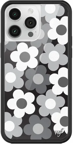 Vista 21 de Wildflower Fundas - Compatible con iPhone 14 Pro Max Protector negro parachoques, certificado de prueba de caídas de 6.5 pies, pequeña empresa