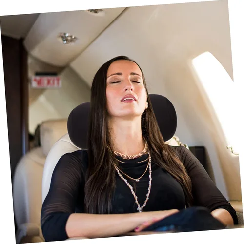 Vista 2 de Ciieeo Almohada cilíndrica para el cuello y la cintura, suministro de sueño, cojín para el cuello del coche, almohada cilíndrica, mini bolsa húmeda