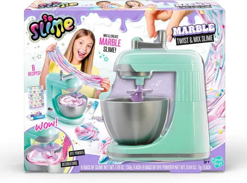Vista 2 de Canal Toys So Slime Marble Twist N Slime Mezclador, Mezcla para Crear tu Propio Slime de Mármol, Aplasta, Estira y Gira para Efectos y Sensaciones