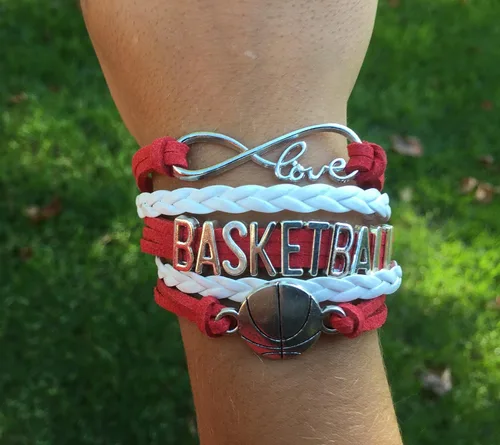 Vista 15 de Infinity Collection - Pulsera de baloncesto de regalo para equipos y jugadores