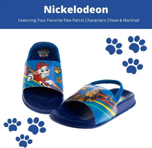 Vista 2 de Nickelodeon Paw Patrol - Sandalias de playa de verano (niño pequeño)