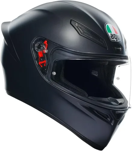 Vista 10 de AGV K1 S Casco de carreras de motocicleta de cara completa brillante sólido