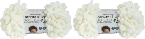 Vista 15 de Bernat Alize Blanket-EZ - Ovillo de lana, color crema