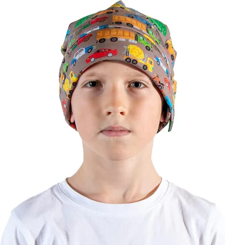 Vista 46 de Sombrero protector de cabeza para niños, diseño único y pendiente de patente, tecnología autoajustable, acolchado de seguridad para bebés y niños