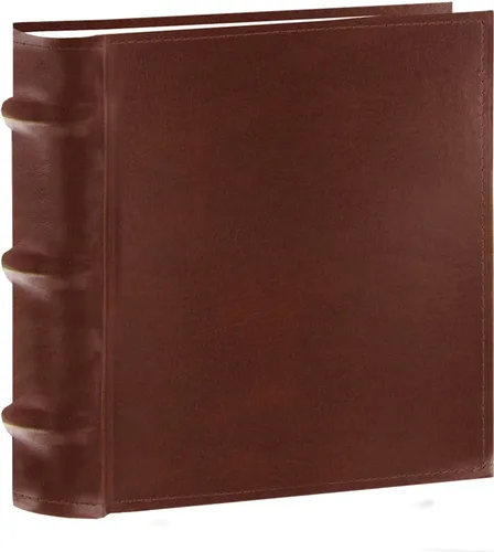 Vista 4 de Pioneer Photo Albums Álbum de fotos de cuero regenerado europeo de 100 bolsillos para impresiones de 4 x 6 pulgadas, color negro