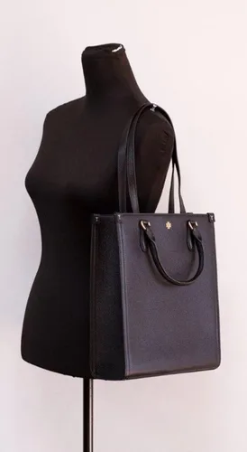 Vista 2 de Tory Burch Bolso de compras para mujer (negro), Negro