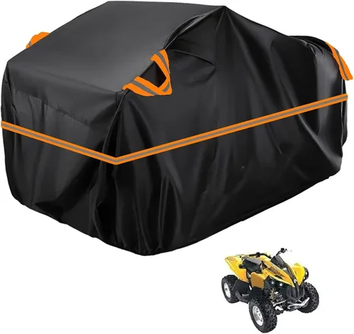 Vista 353 de Cubierta para ATV impermeable compatible con Arctic Cat H1 EFI TRV Cruiser 4x4 2011, cubierta de 210D para vehículos de 4 ruedas, cubierta para quad