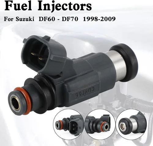 Vista 3 de 1 inyectores de combustible aptos para Suzuki DF60 - DF70 1998-2009, inyector de combustible reemplaza a 15710-66D00, CDH-166