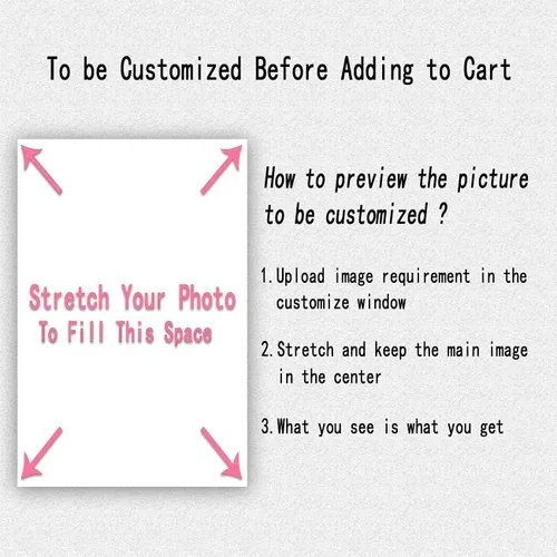 Vista 4 de Impresiones en lienzo personalizadas con tus fotos, lienzo personalizado para pared, imágenes personalizadas de 4 x 6 pulgadas, imágenes
