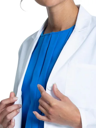 Vista 3 de Cherokee Abrigo de laboratorio para mujeres de 28 pulgadas de consulta CK451