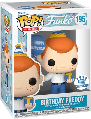 Vista 2 de Funko Exclusivo Pop! Cumpleaños Freddy Funko #195