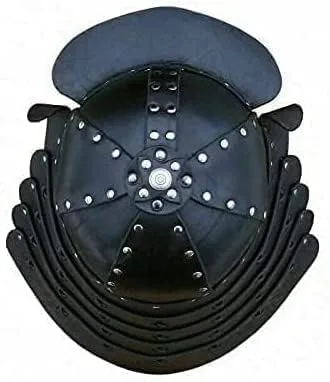 Vista 4 de ELEGANT NAUTICAL DECOR Disfraz de armadura de caballero japonés de cuero medieval Samurai