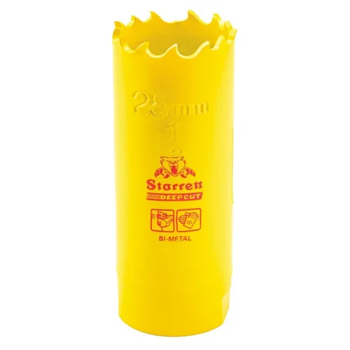 Vista 19 de Starrett LS - Corona perforadora HSS de corte profundo 1-7-8" (48mm) (DCH0178-G)
