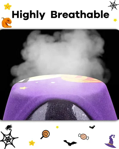 Vista 6 de DAUGHTER QUEEN Pijamas de Halloween de 18 meses a 12 años para niños y niñas, ropa de dormir 100% algodón