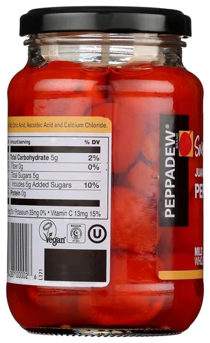 Vista 5 de Peppadew Piquant Mild - Gomosos Pimientos Dulces y Picantes 400g - Paquete de 2