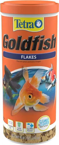 Vista 16 de Tetra Goldfish Flakes, dieta nutricionalmente equilibrada para peces de acuario, copos enriquecidos con vitamina C, 0.42 onzas