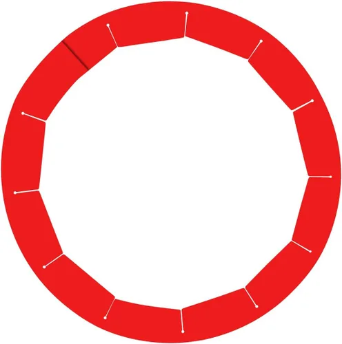 Vista 5 de Protectores de silicona ajustables para tartas – Anillo de cubierta de protectores para hornear se adapta a pasteles de 8 a 11.4 pulgadas