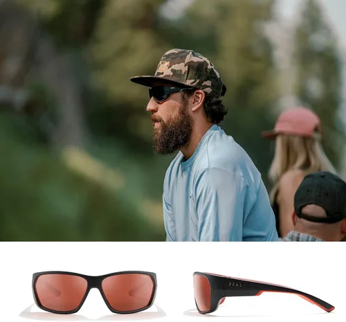 Vista 2 de Zeal Optics Caddis Plant-Based Polarized Sunglasses for Men & Women