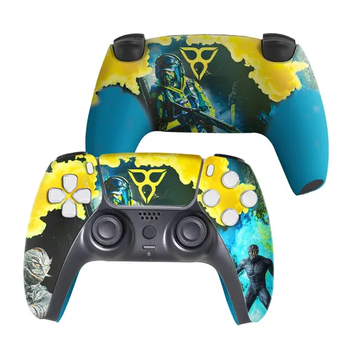 Vista 59 de American Warriior Custom PS-5 Controller Wireless compatible with Play-Station 5 Console by BCB Controllers Proudly Customized in USA with