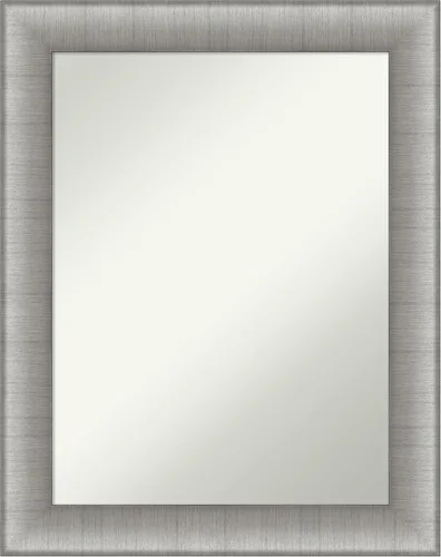 Vista 26 de Amanti Art Espejo de pared, elegante espejo con marco de miel cepillada para decoración de pared o uso como espejo de baño para sobre el fregadero