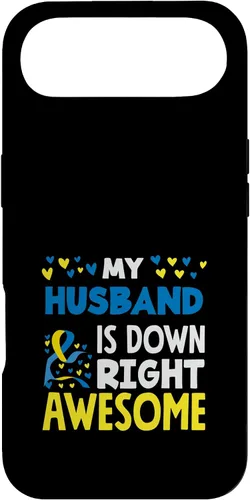 Vista 27 de My Husband is Down Right Awesome Down Syndrome Awareness Case for iPhone 17