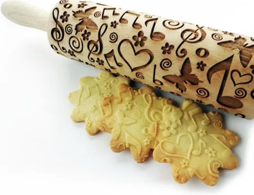 Vista 7 de INSTRUMENTOS MUSICALES EMBOSSING ROLLING PIN CON NOTAS E INSTRUMENTOS MUSICALES GRABADO LÁSER PARA GALLETAS REGALO PARA MÚSICO