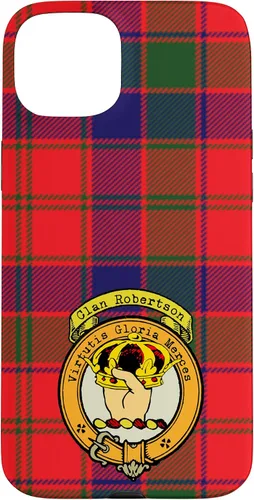 Vista 9 de Robertson Clan Scottish Crest and Tartan Case for iPhone 16