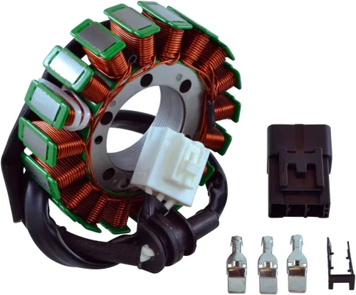 Vista 2 de RMSTATOR Repuesto para generador estator Yamaha FZ6 R & XJ 600 2009-2017 OEM Repl.# 20S-81410-00-00 FZ6R XJ600 XJ6