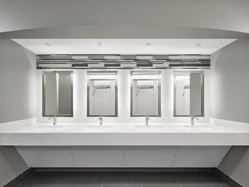 Vista 2 de Moen 8559 Align M-Power - Grifo electrónico para lavabo de baño, sin contacto, manos libres, funciona con sensor, cromado