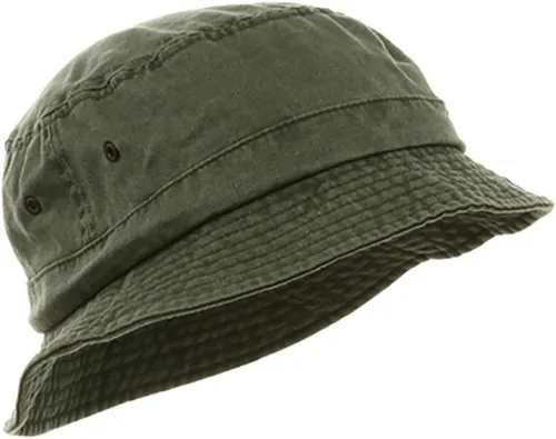 Vista 4 de Sombreros Lavados-Oliva W12S41E, Verde -Oliva, XL - XXL