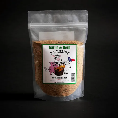 Vista 4 de Salmuera ablandadora con infusión de sabor, ajo y hierbas, 16 onzas