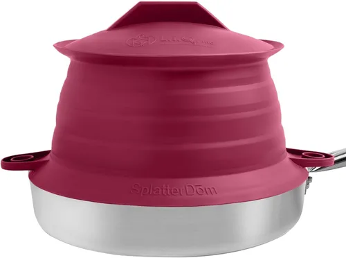 Vista 43 de L.I.Q - Protector de salpicaduras de silicona, se adapta a macetas de 8 y 10 pulgadas (20 y 9.8 in), apto para microondas y duradero, incluye tapa