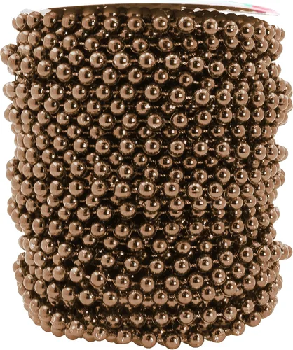 Vista 28 de Mandala Crafts Rollo de cadena de perlas negras de 0.157 pulgadas (0.157 in), guirnalda de perlas de 44 yardas para decoración de bodas, arreglos