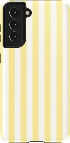 Vista 71 de Casely Funda para Galaxy S21 Here Comes The Sun Colorblock Sunset Diseño protector delgado esencial de doble capa Aquí viene el sol